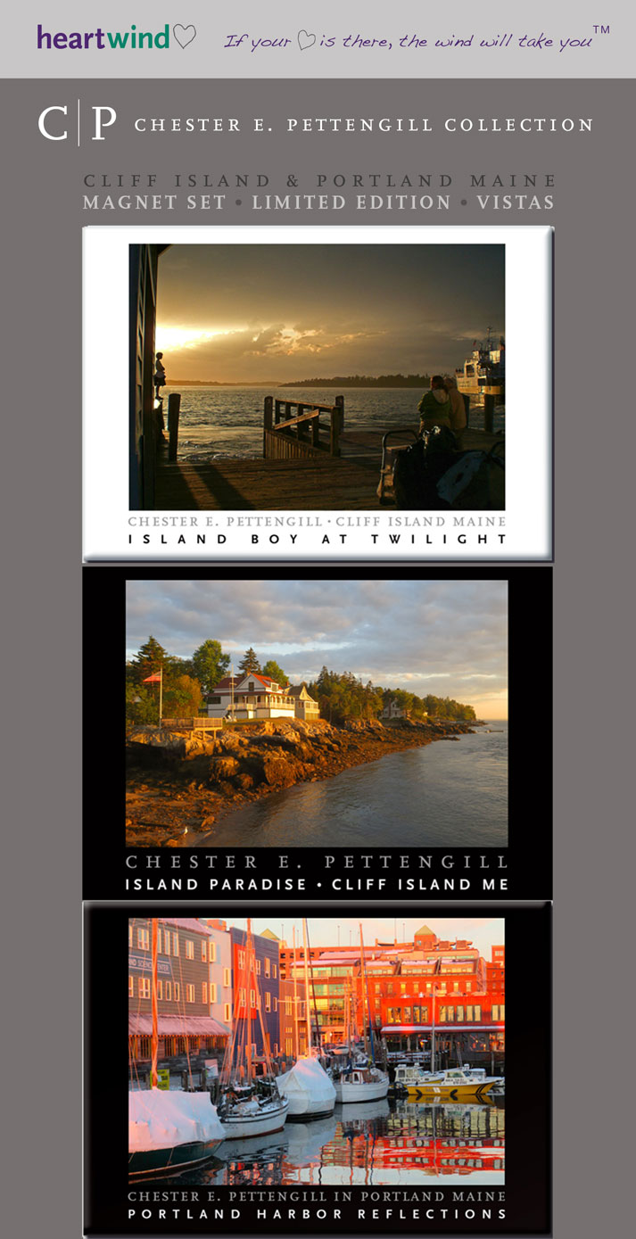 Chester E. Pettengill Magnet Set — Vistas