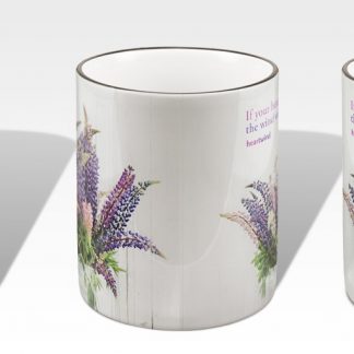 Heartwind Quote on Mug