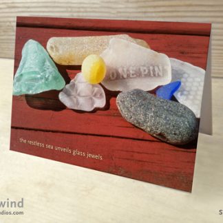 Seaglass 07 Greeting Cards — Qty 2