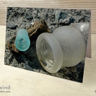 heartwind seaglass 11 greeting card
