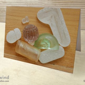heartwind seaglass 20 greeting card