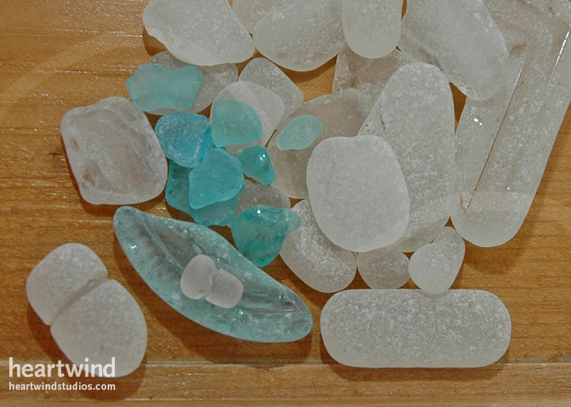 heartwind seaglass 14 greeting card