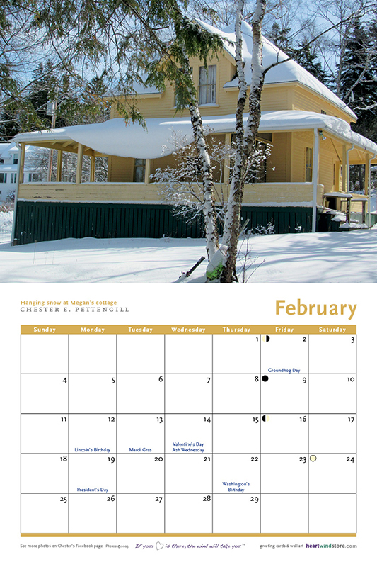 Chester Pettengill 2024 Calendar - QTY 1 - Image 3