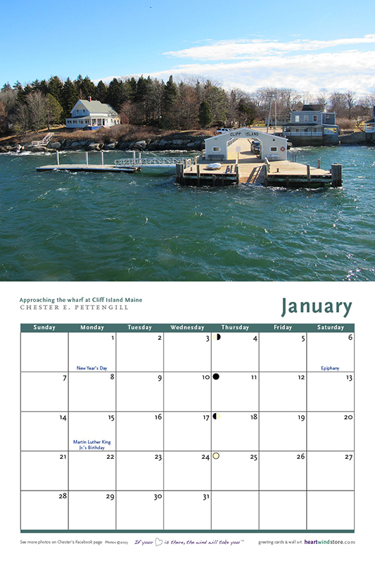 Chester Pettengill 2024 Calendar - QTY 1 - Image 2