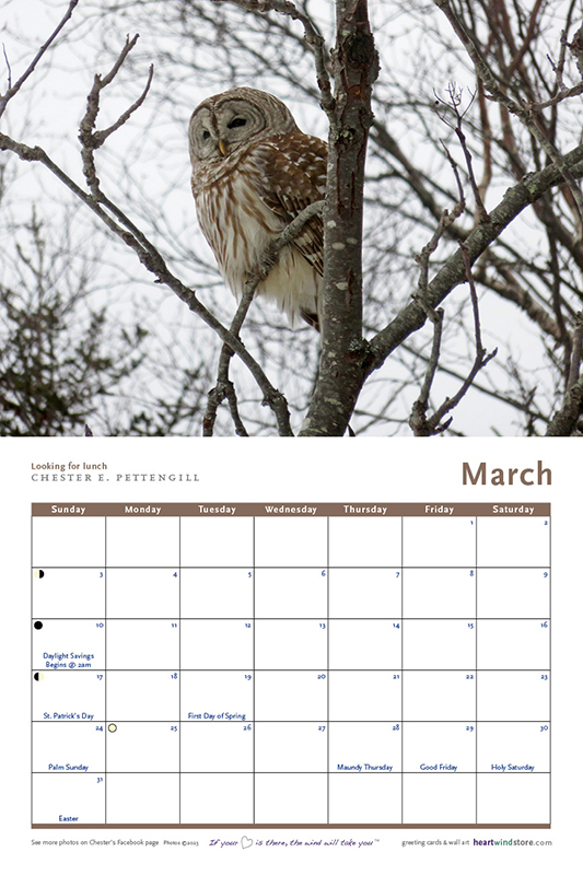 Chester Pettengill 2024 Calendar - QTY 1 - Image 4